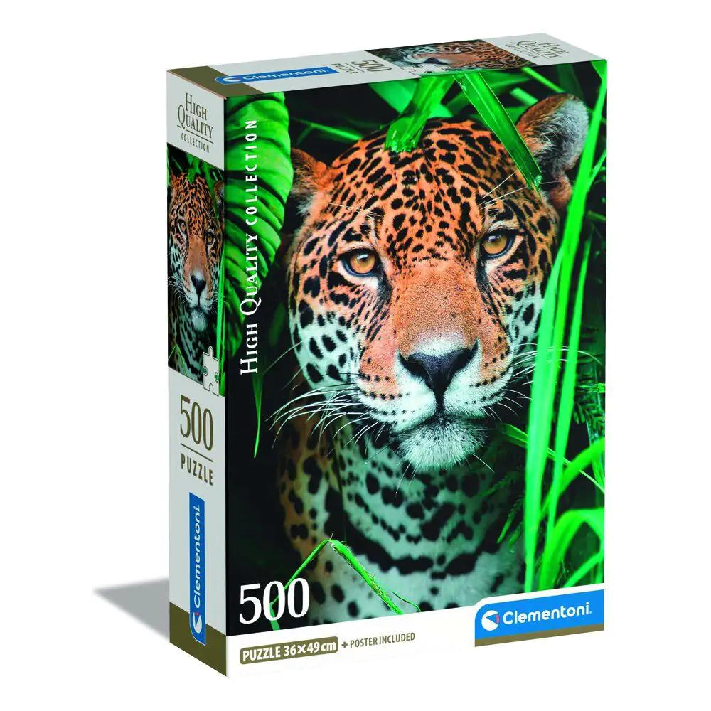 High Quality Jaguar in the Jungle puzzle 500pcs product photo