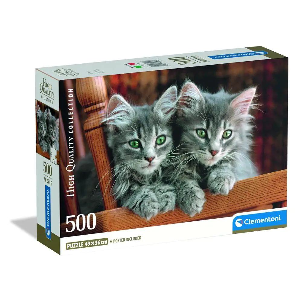 High Quality Kittens puzzle 500pcs product photo