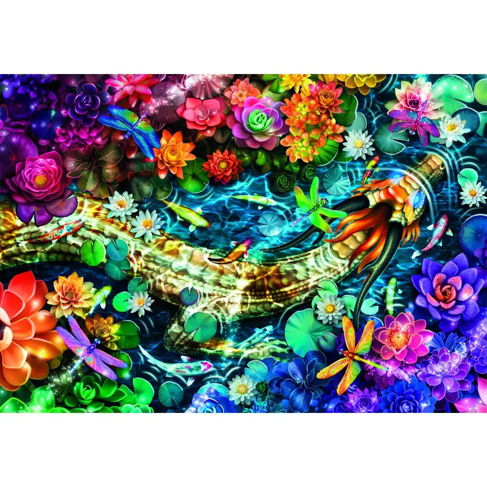 High Quality Koi River puzzle 1000pcs product photo