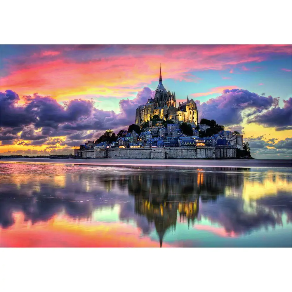 High Quality Le Magnifique Mont Saint-Michel puzzle 1000pcs product photo