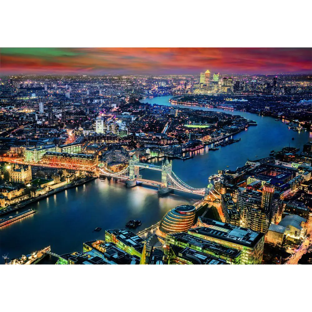 High Quality London Aerial View puzzle 2000pcs product photo