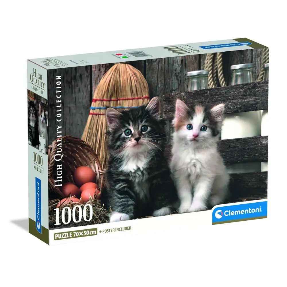 High Quality Lovely Kittens puzzle 1000pcs product photo