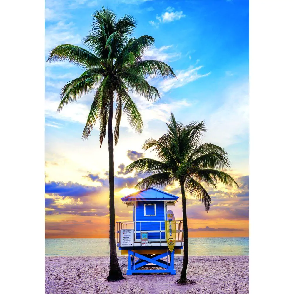 High Quality Miami Beach Florida puzzle 500pcs product photo