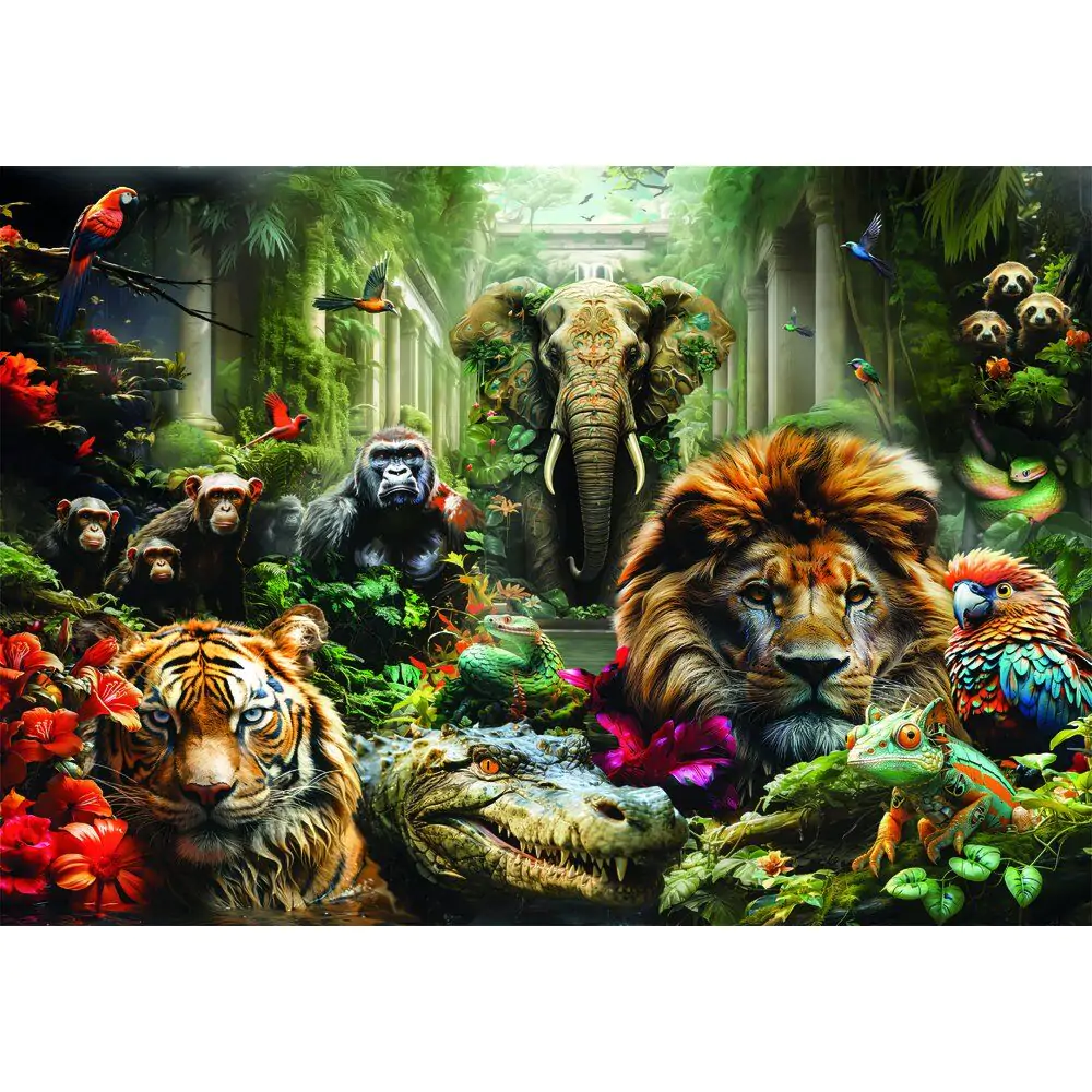 High Quality Mystic Jungle puzzle 1000pcs product photo