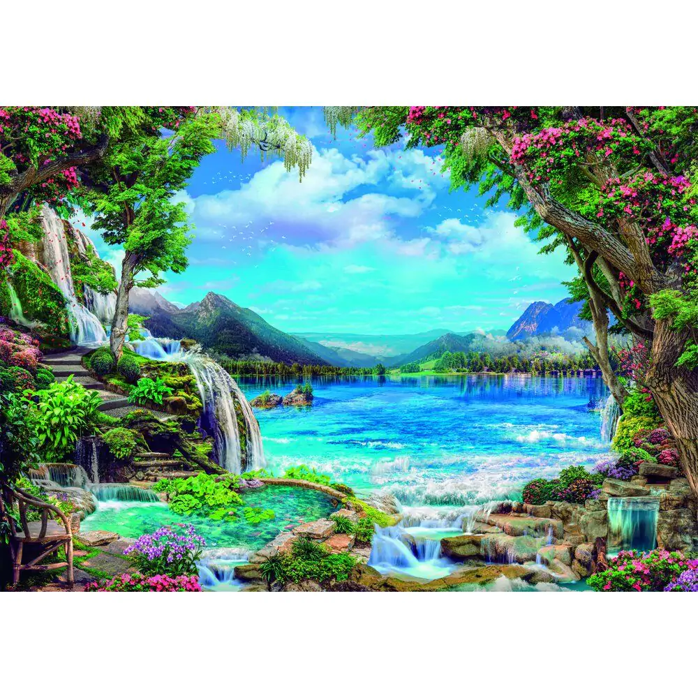 High Quality Paradise On Earth puzzle 2000pcs product photo