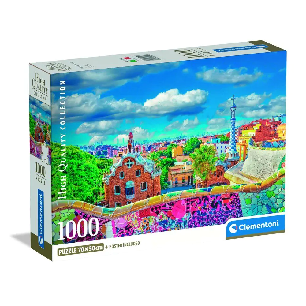 High Quality Park Guell Barcelona puzzle 1000pcs product photo