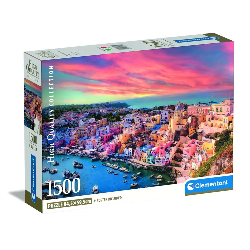 High Quality Picturesque Procida Island puzzle 1500pcs product photo