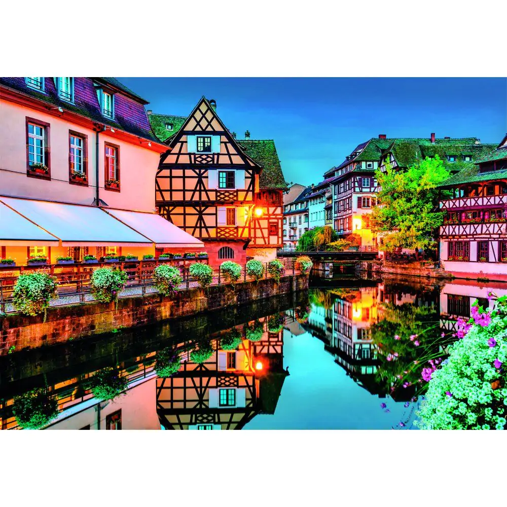 High Quality Strasbourg Old Town puzzle 500pcs product photo