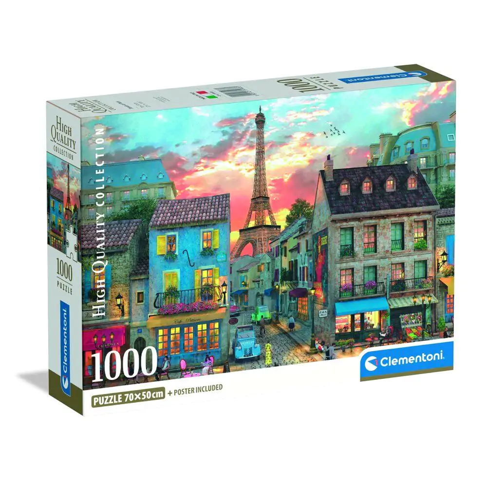 High Quality Streets of Paris puzzle 1000pcs product photo