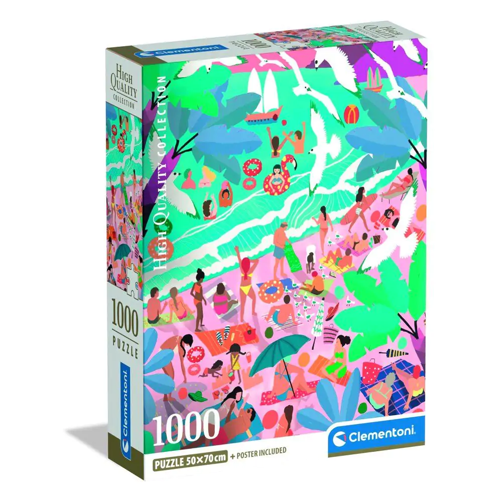 High Quality Sunday at the Beach puzzle 1000pcs product photo