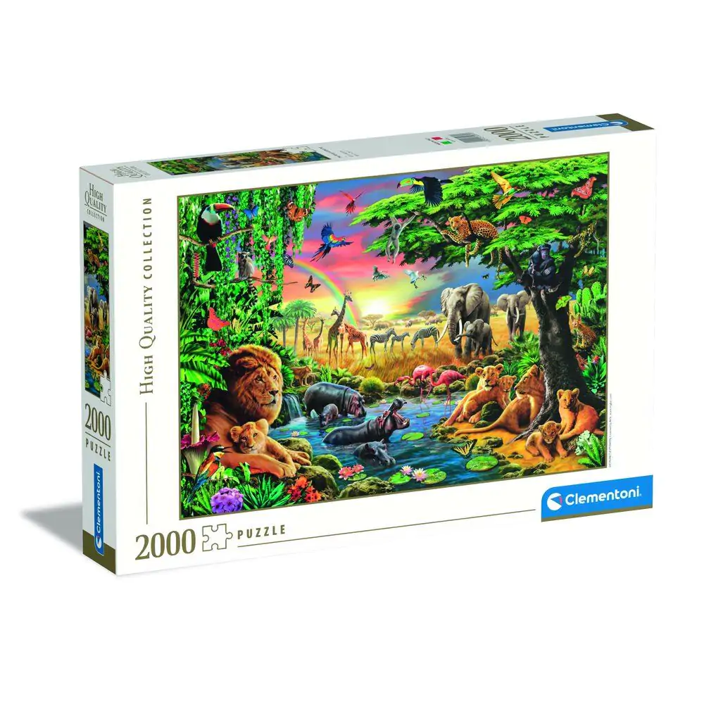 High Quality The African Gathering puzzle 2000pcs product photo