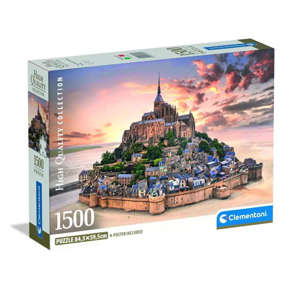 High Quality The Mont Saint-Michel Rising puzzle 1500pcs product photo