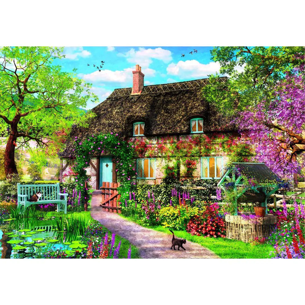 High Quality The Old Cottage puzzle 1000pcs product photo