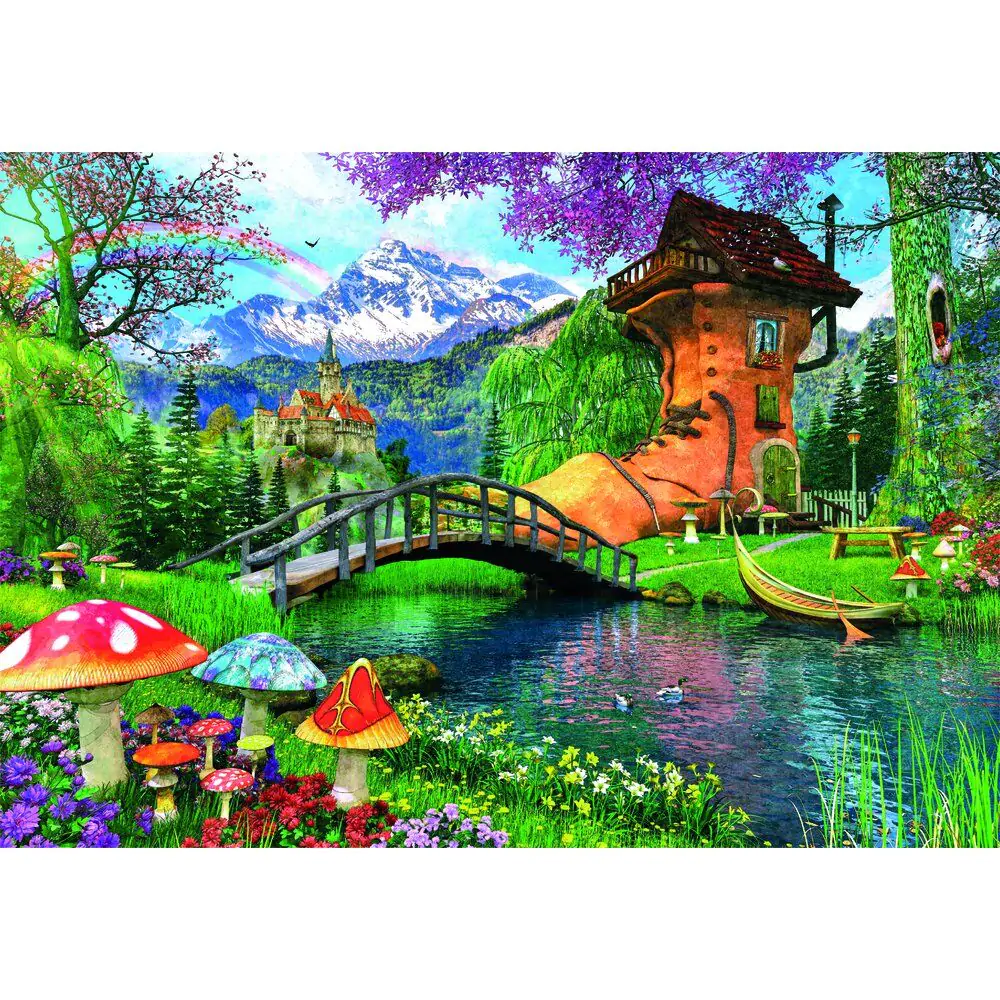 High Quality The Old Shoe House puzzle 500pcs product photo