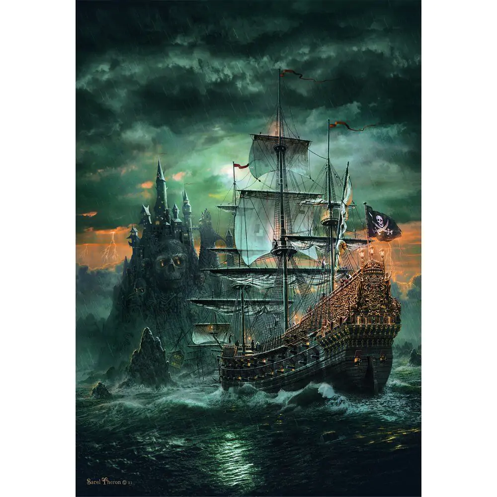 High Quality The Pirates Ship puzzle 1500pcs product photo