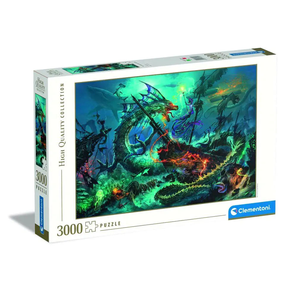 High Quality The Underwater Battle puzzle 3000pcs product photo