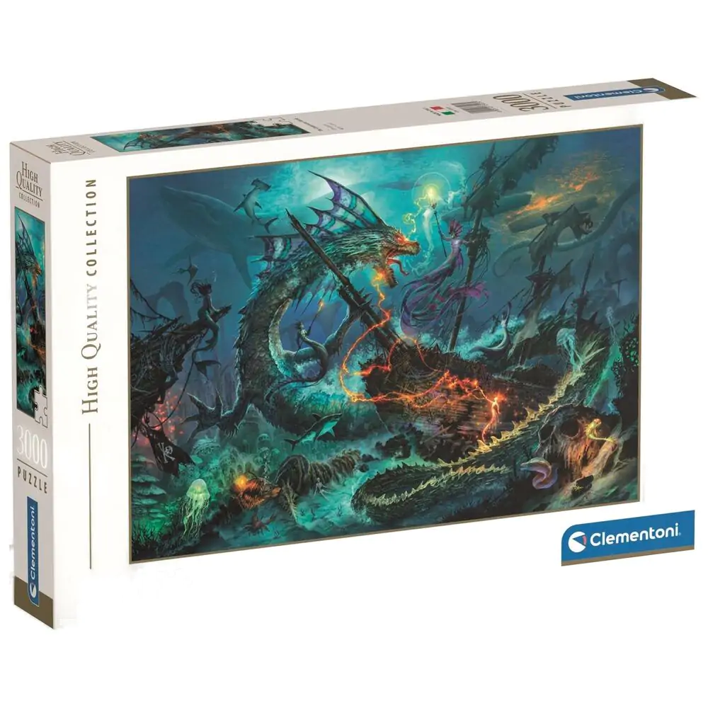 High Quality The Underwater Battle puzzle 3000pcs product photo