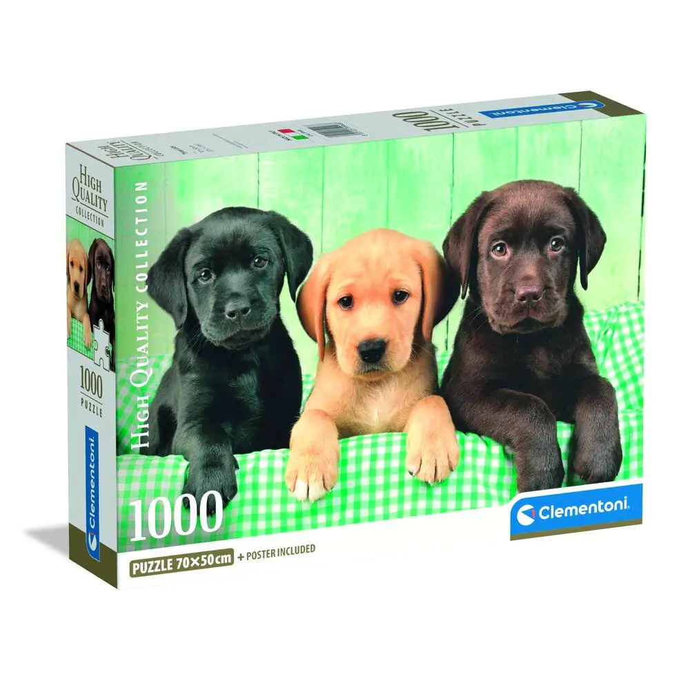 High Quality Three Labs puzzle 1000pcs product photo