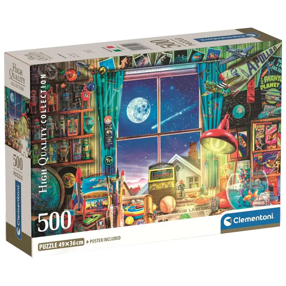 High Quality To The Moon puzzle 500pcs product photo