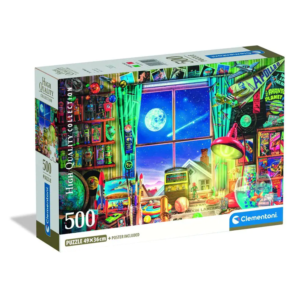 High Quality To The Moon puzzle 500pcs product photo