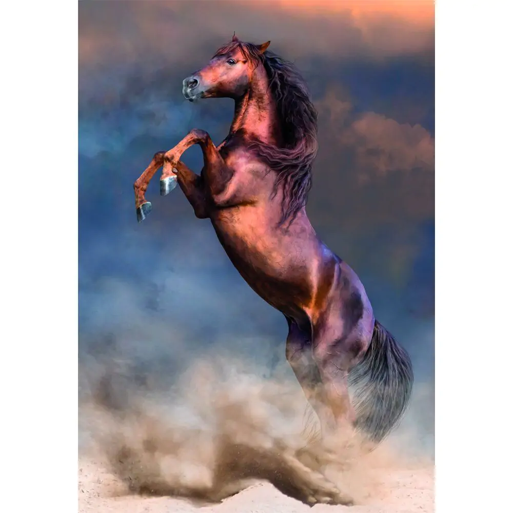 High Quality Wild Red Stallion puzzle 500pcs product photo
