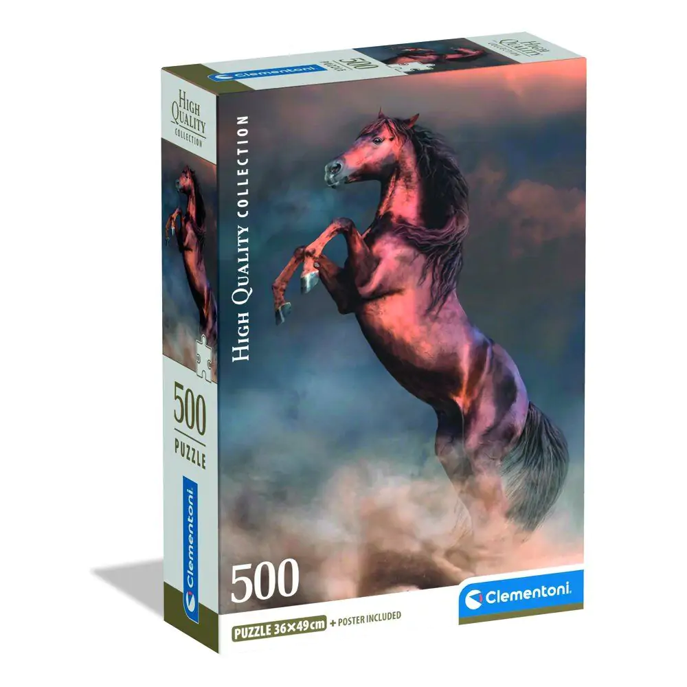 High Quality Wild Red Stallion puzzle 500pcs product photo