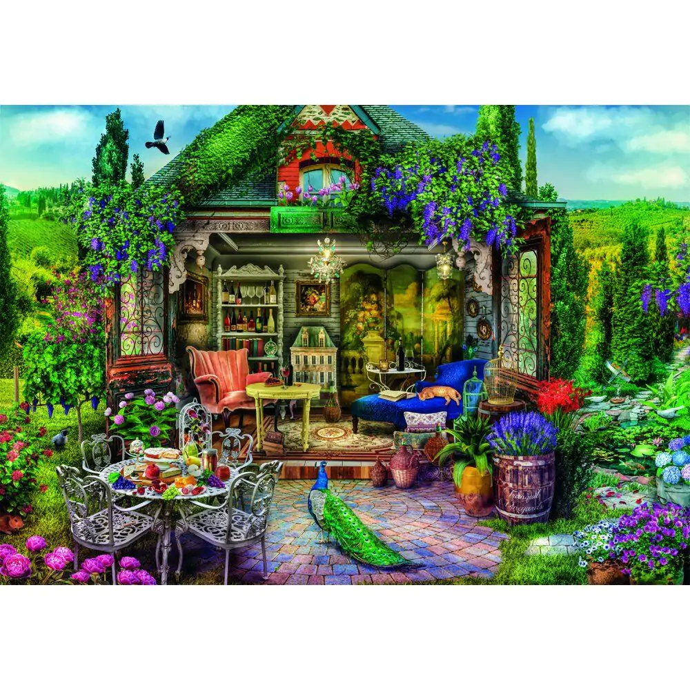 High Quality Wine Country Escape puzzle 1000pcs product photo