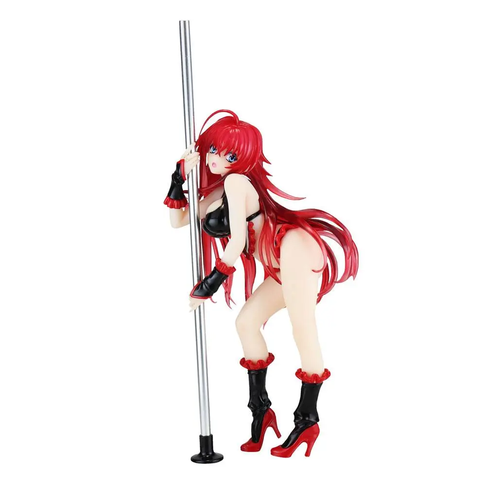 High School DxD Statue 1/7 Rias Gremory Pole Dance Ver. Black Color 20 cm termékfotó