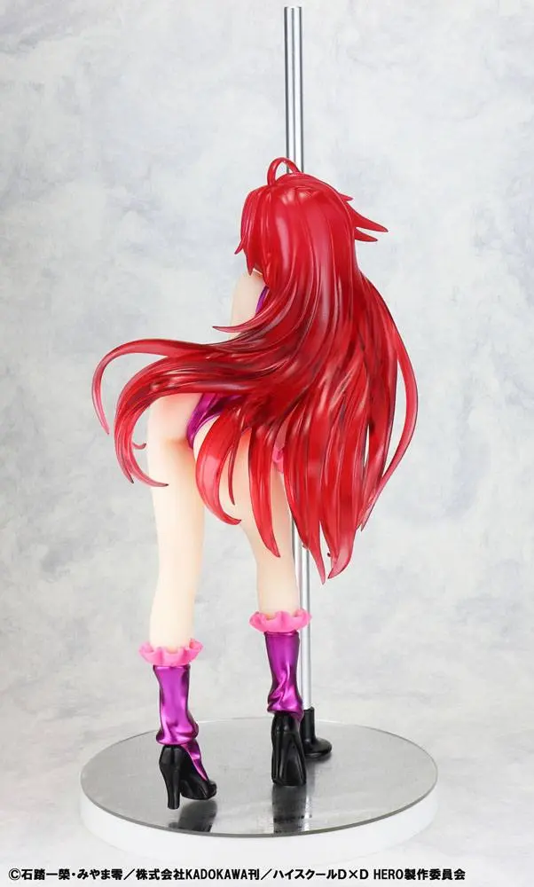 High School DxD Statue 1/7 Rias Gremory Pole Dance Ver. Purple Color 20 cm termékfotó