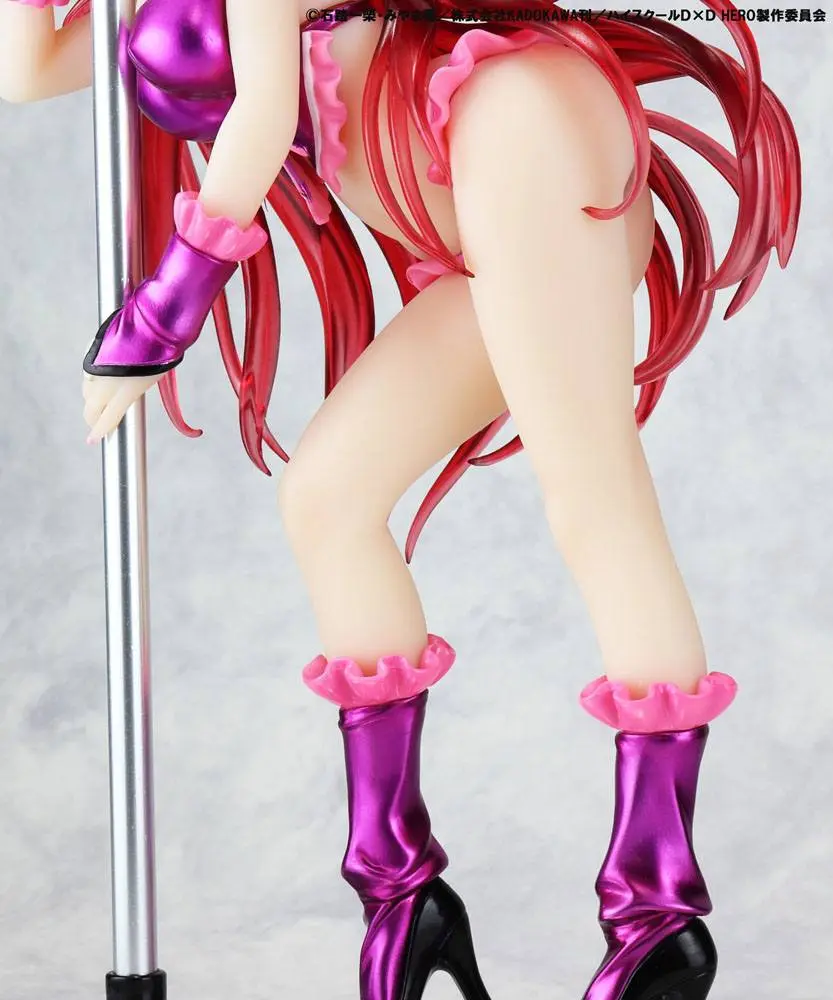 High School DxD Statue 1/7 Rias Gremory Pole Dance Ver. Purple Color 20 cm termékfotó