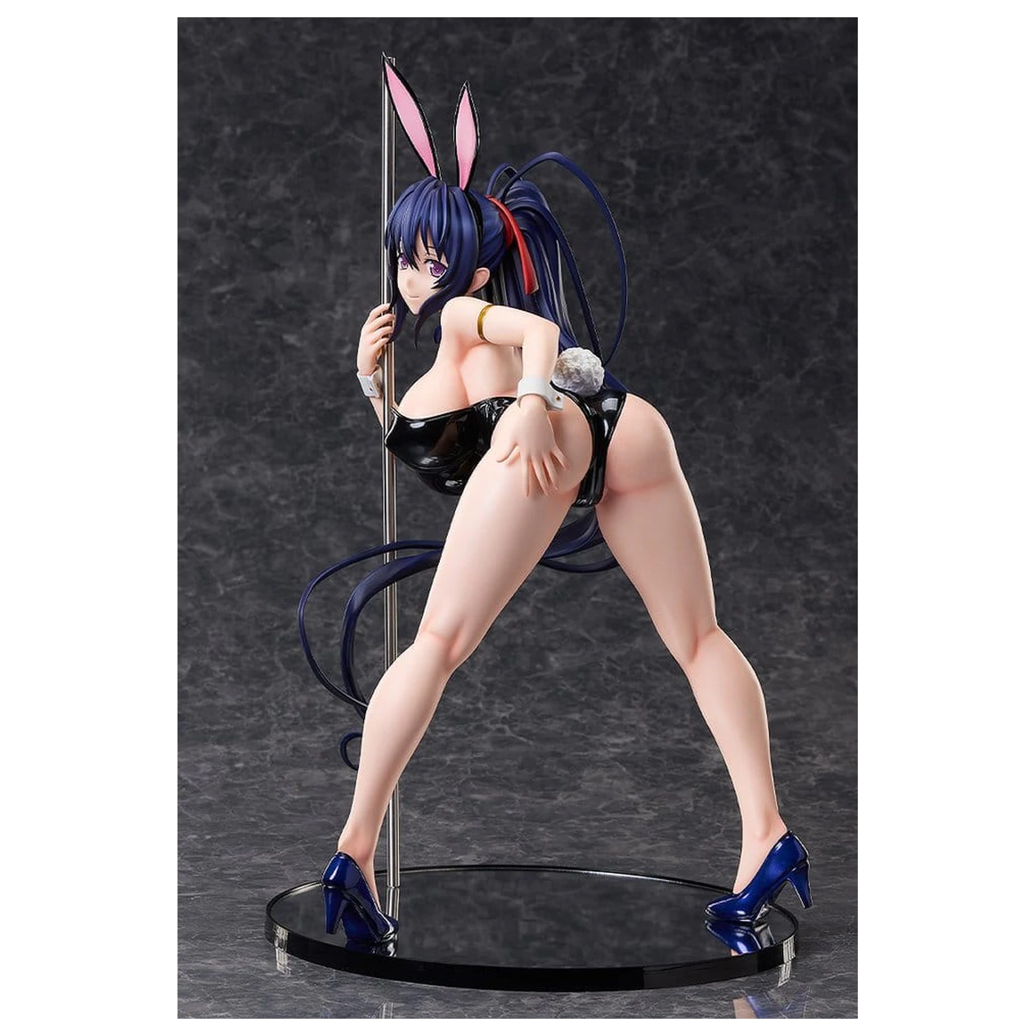 High School DxD HERO PVC Figure 1/4 Akeno Himejima: Bare Leg Bunny Ver. 2nd 41 cm product photo