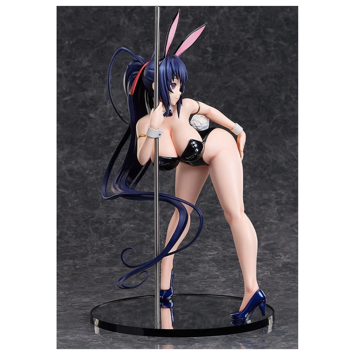 High School DxD HERO PVC Figure 1/4 Akeno Himejima: Bare Leg Bunny Ver. 2nd 41 cm product photo
