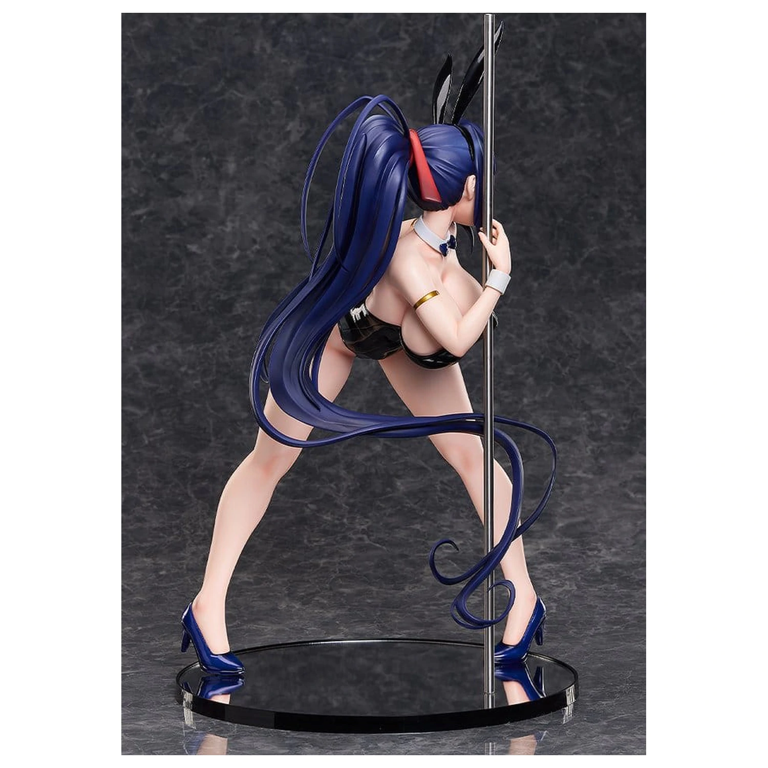 High School DxD HERO PVC Figure 1/4 Akeno Himejima: Bare Leg Bunny Ver. 2nd 41 cm product photo