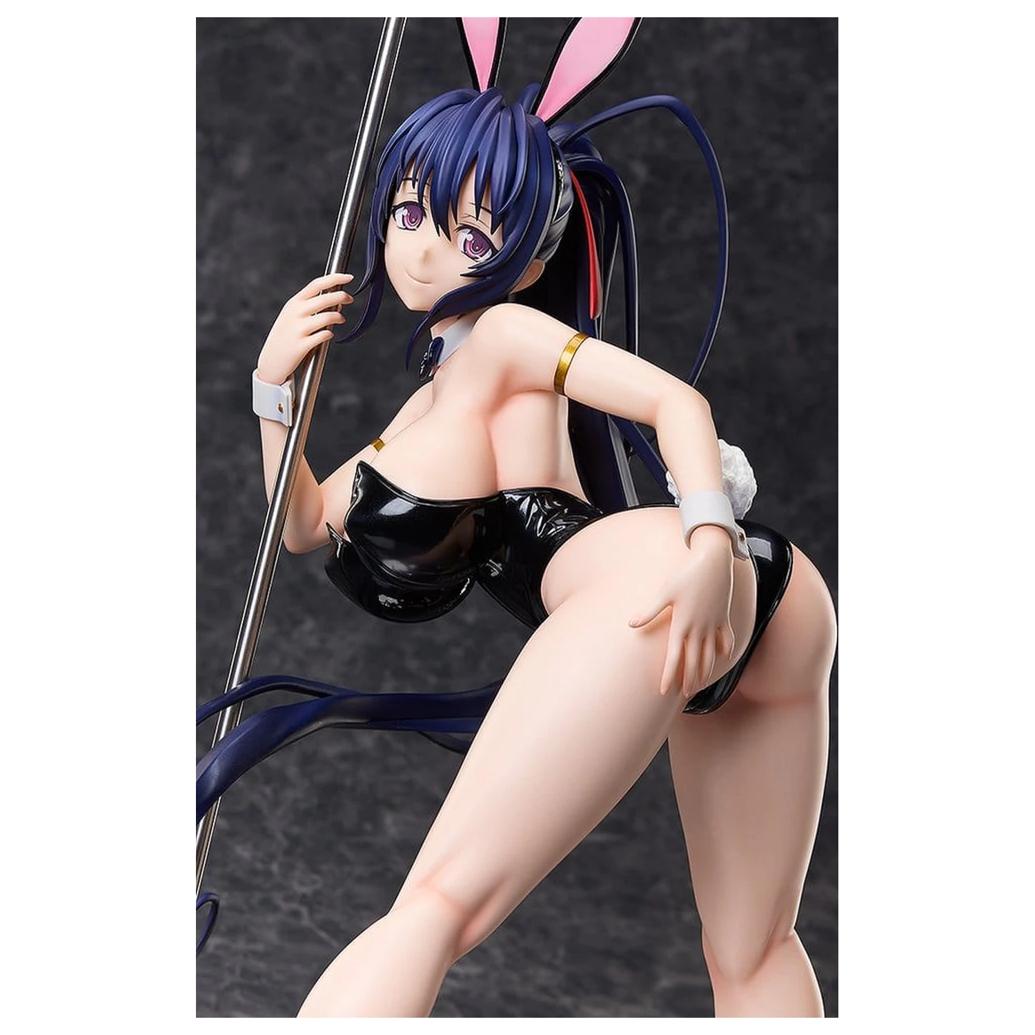 High School DxD HERO PVC Figure 1/4 Akeno Himejima: Bare Leg Bunny Ver. 2nd 41 cm product photo