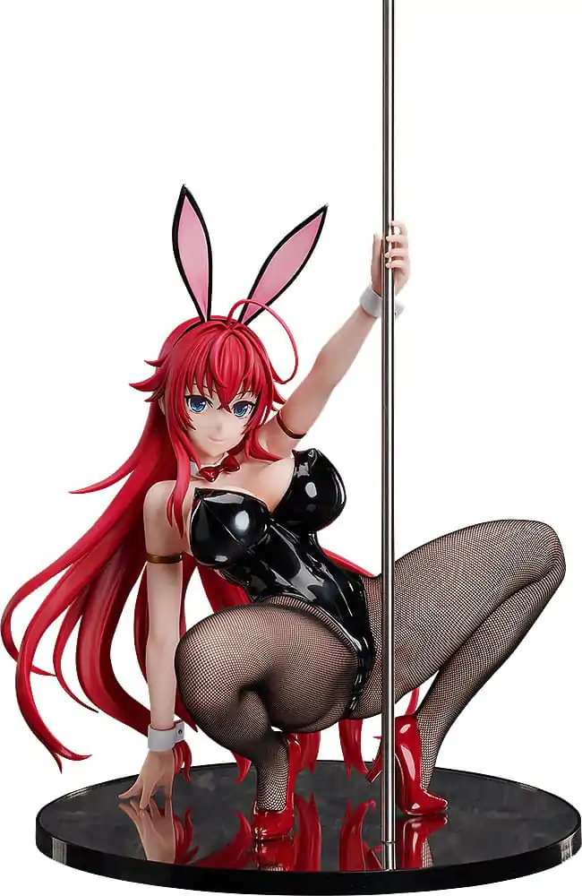 High School DxD Hero PVC Statue 1/4 Rias Gremory Bare Leg Bunny Ver. 41 cm product photo