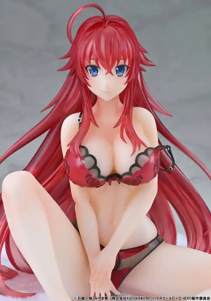 High School DxD HERO Statue 1/6 Rias Gremory Lingerie Ver. 15 cm product photo