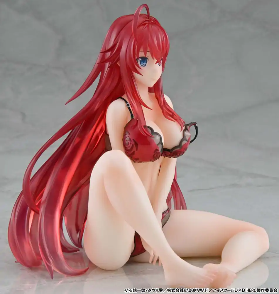 High School DxD HERO Statue 1/6 Rias Gremory Lingerie Ver. 15 cm product photo