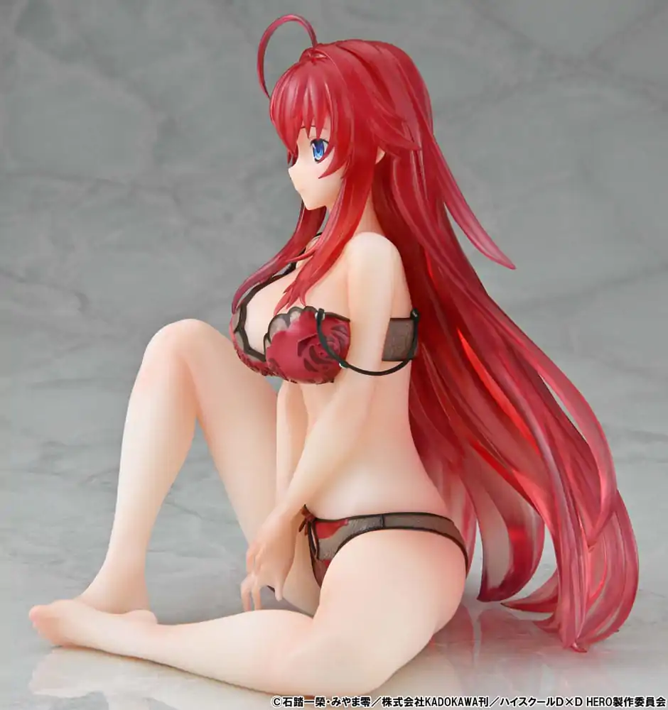 High School DxD HERO Statue 1/6 Rias Gremory Lingerie Ver. 15 cm product photo