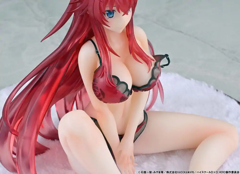 High School DxD HERO Statue 1/6 Rias Gremory Lingerie Ver. 15 cm product photo