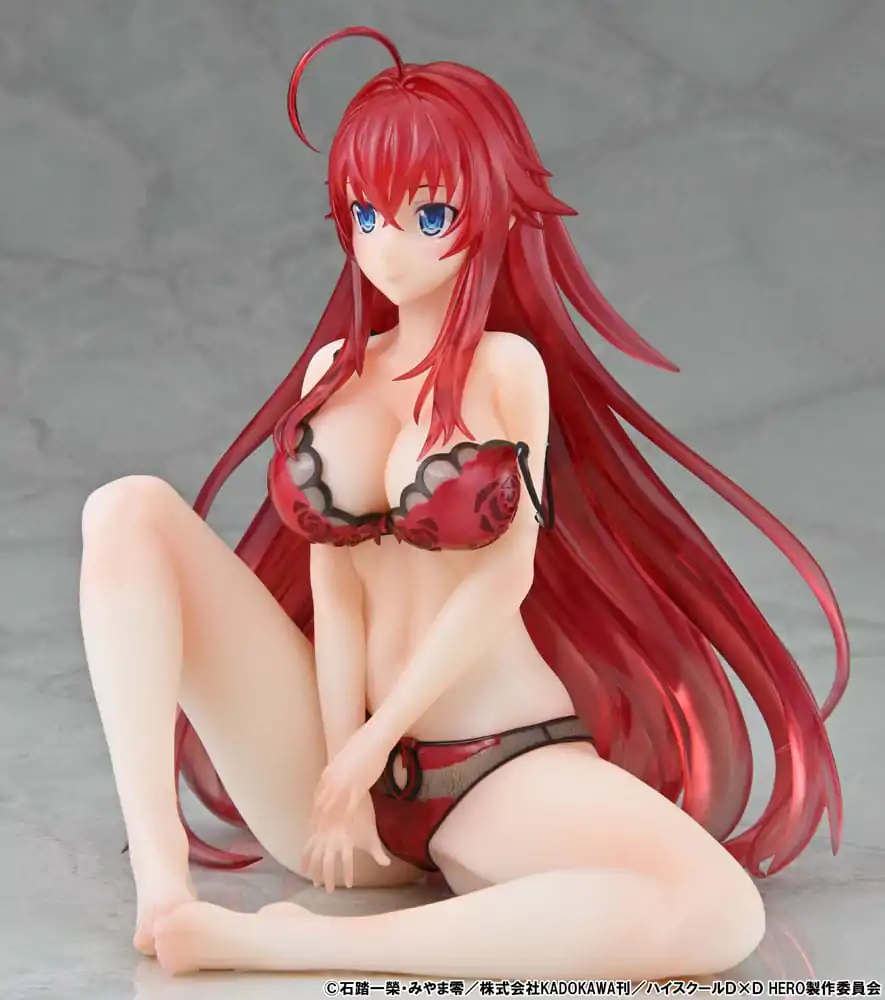 High School DxD HERO Statue 1/6 Rias Gremory Lingerie Ver. 15 cm product photo