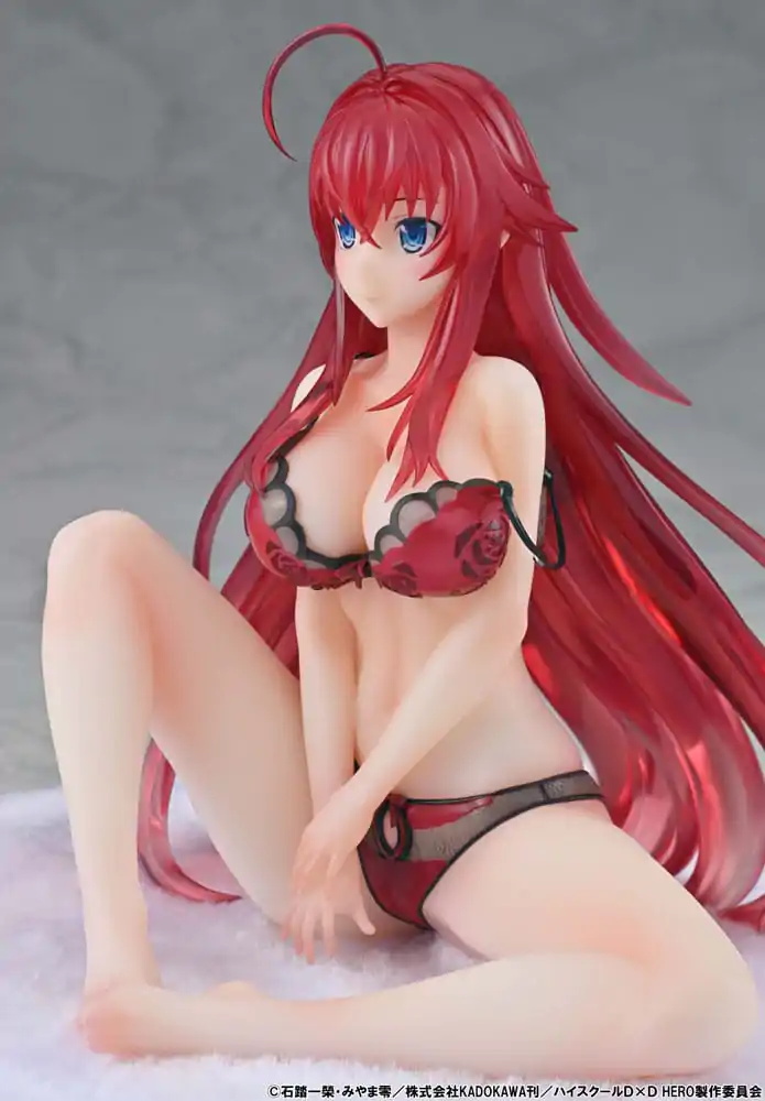 High School DxD HERO Statue 1/6 Rias Gremory Lingerie Ver. 15 cm product photo