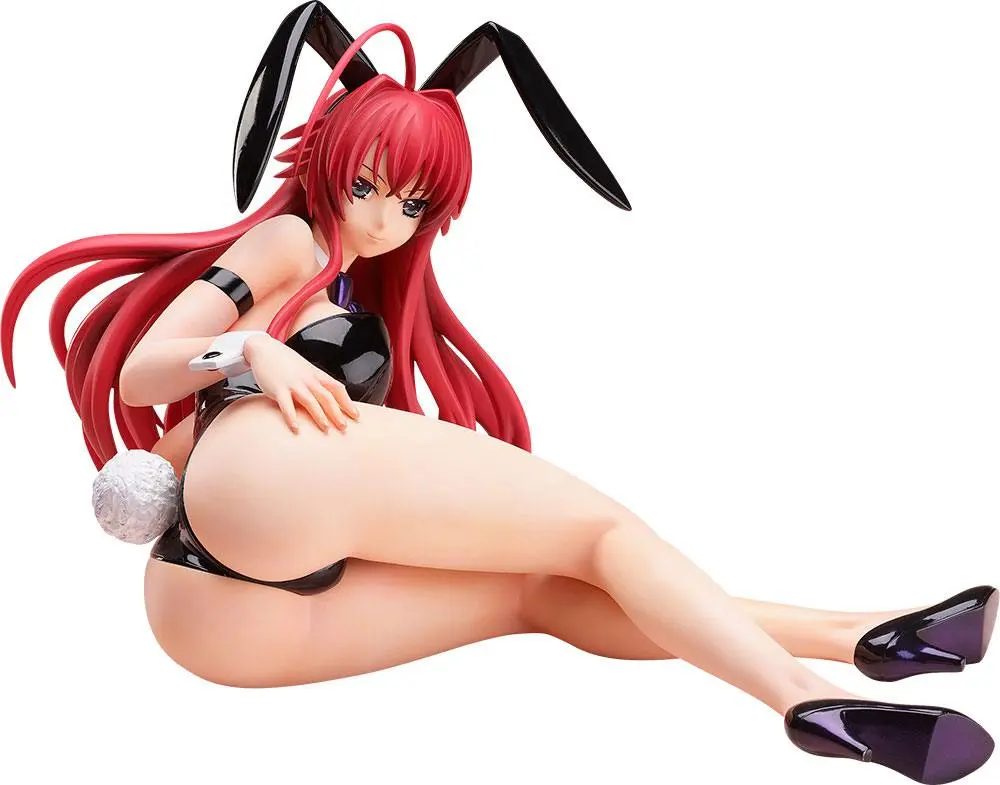 High School DxD NEW PVC Statue 1/4 Rias Gremory Bare Leg Bunny Ver. 32 cm product photo