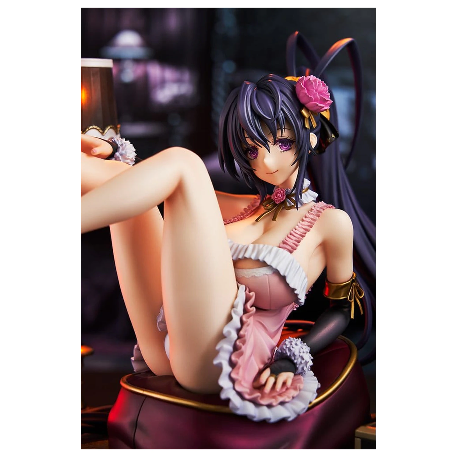 High School DxD PVC Figure 1/6.5 Akeno Himejima Light Novel 15th Anniversary ver. (Renewal Package Edition) 17 cm product photo