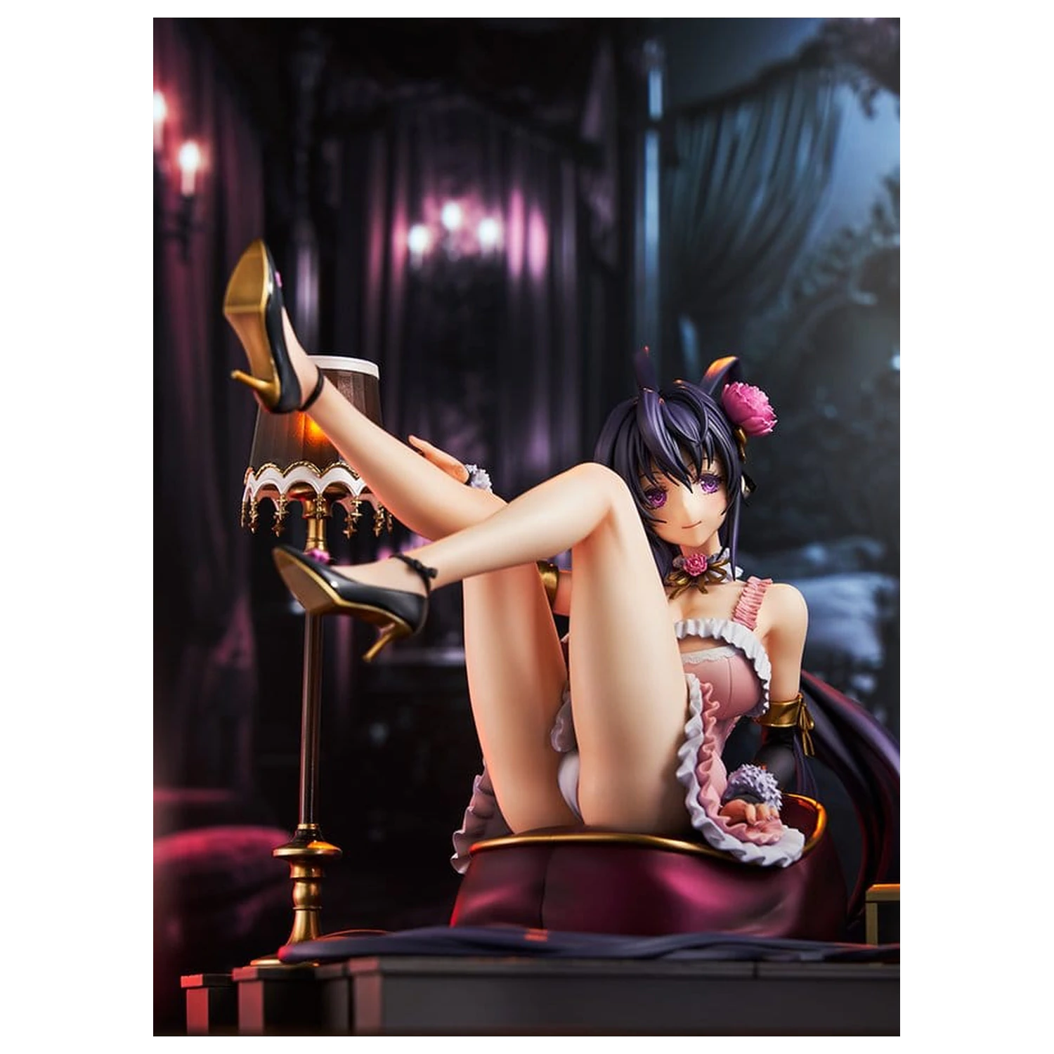High School DxD PVC Figure 1/6.5 Akeno Himejima Light Novel 15th Anniversary ver. (Renewal Package Edition) 17 cm product photo