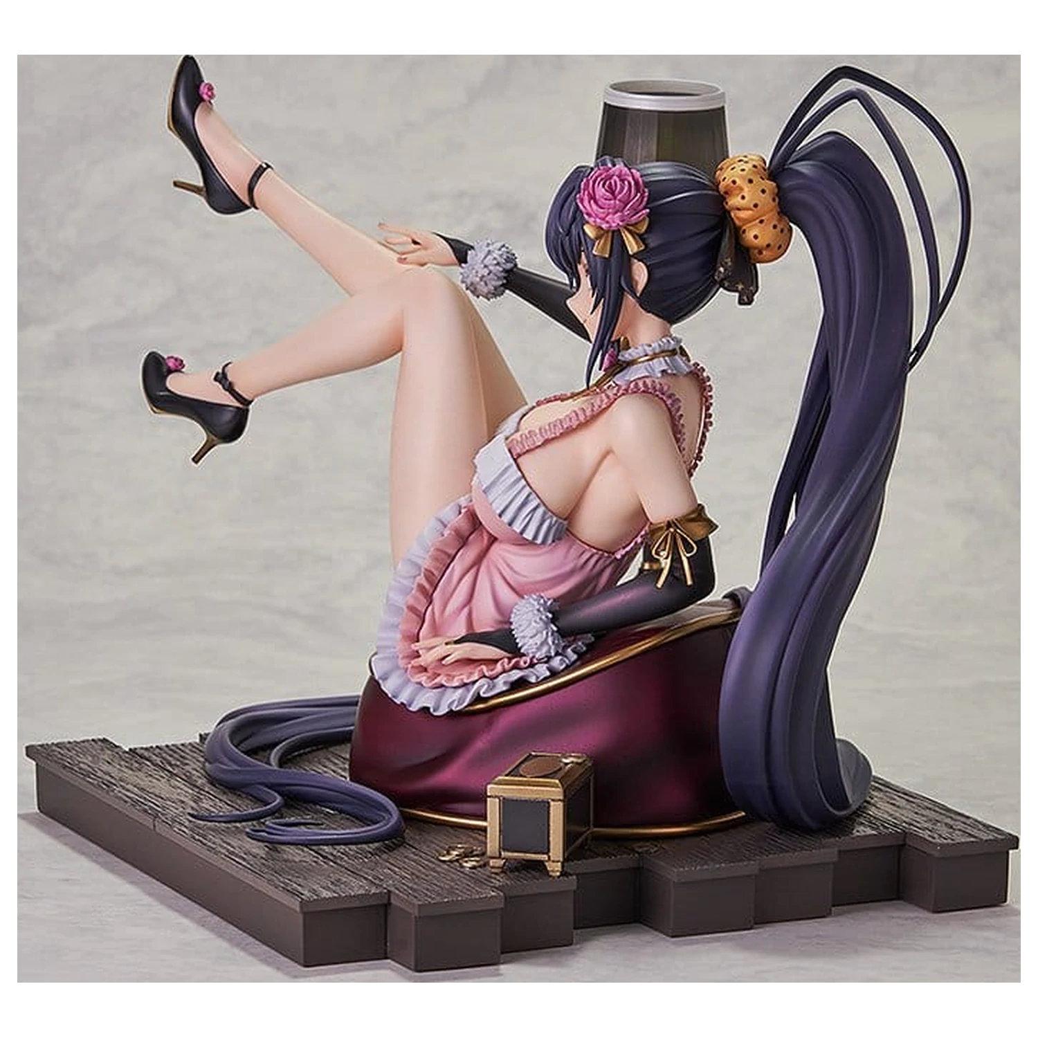 High School DxD PVC Figure 1/6.5 Akeno Himejima Light Novel 15th Anniversary ver. (Renewal Package Edition) 17 cm product photo
