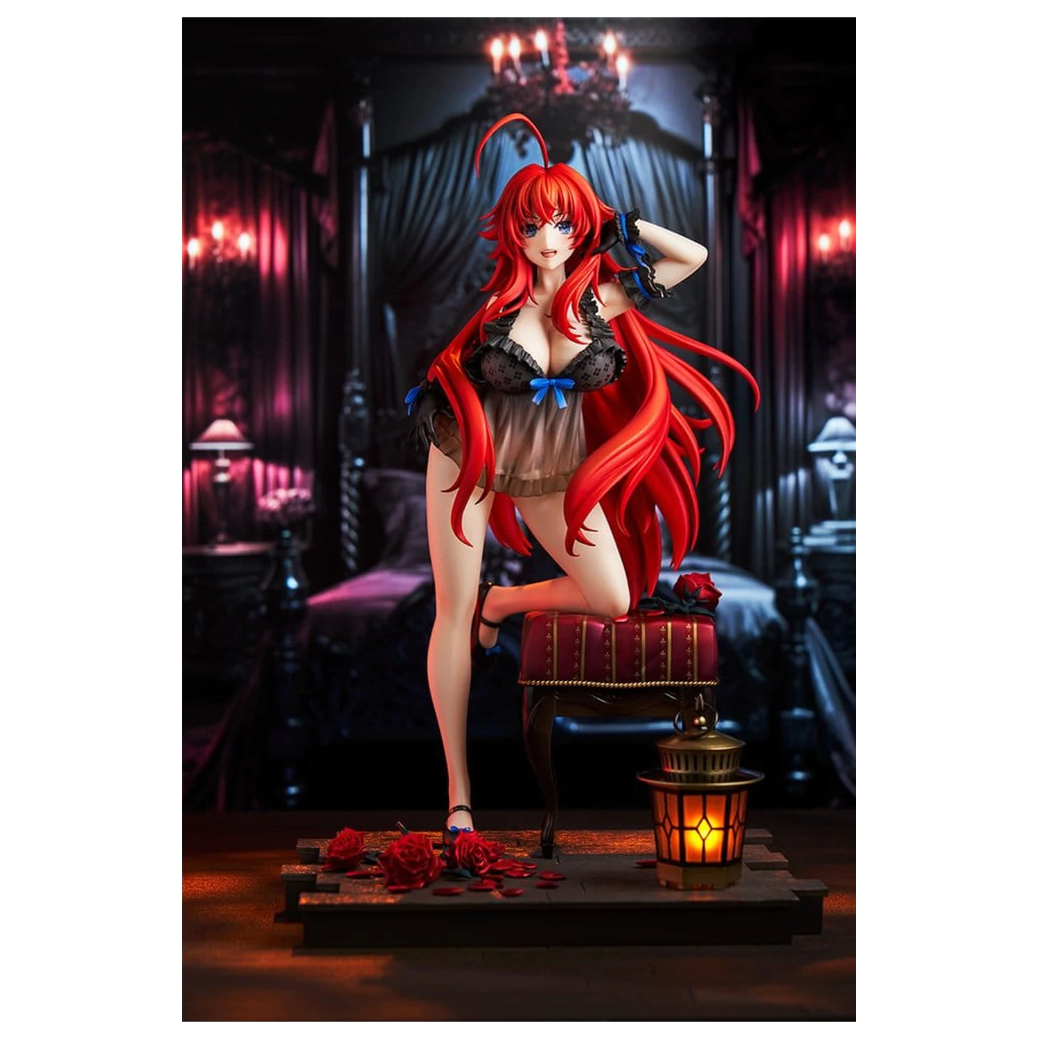 High School DxD PVC Figure 1/6.5 Rias Gremory: Light Novel 15th Anniversary ver. (Renewal Package Edition) 29 cm product photo