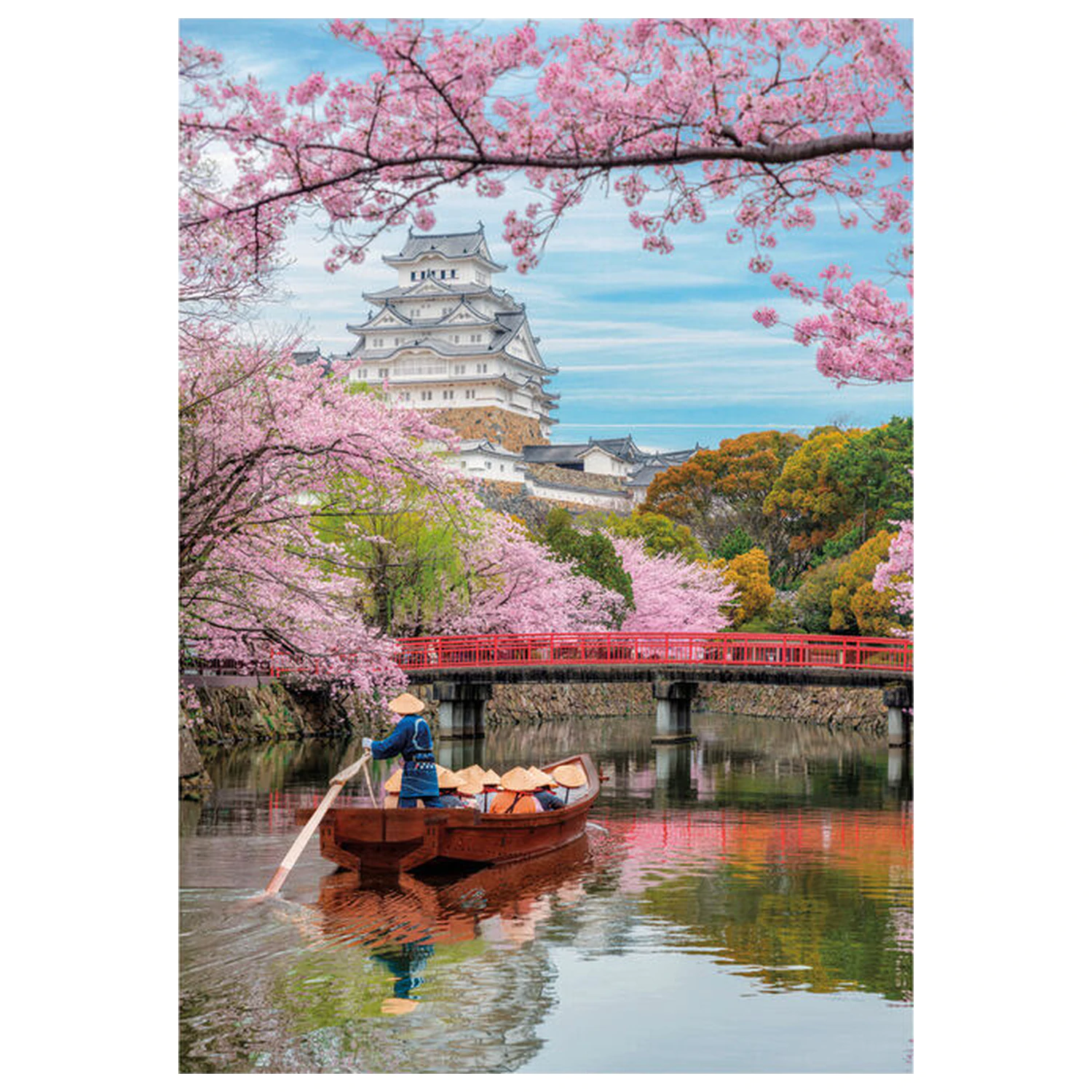 Himeji Castle in Spring puzzle 1000pcs product photo