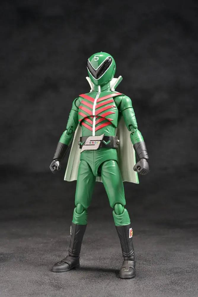 Himitsu Sentai Gorenger Hero Action Figures Momorenger &amp; Midorenger 17 cm product photo