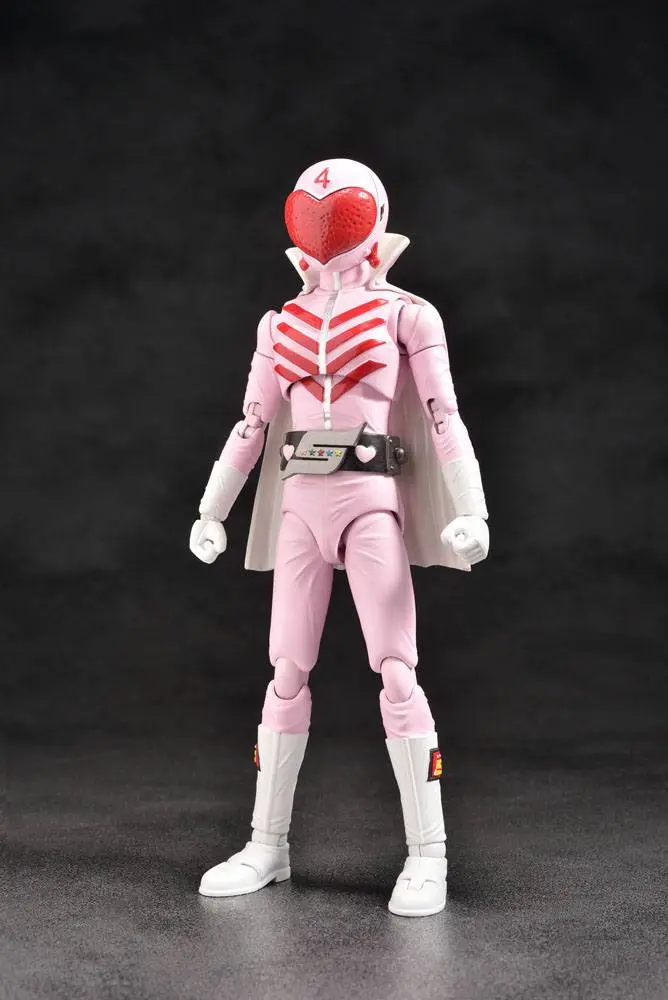 Himitsu Sentai Gorenger Hero Action Figures Momorenger &amp; Midorenger 17 cm product photo