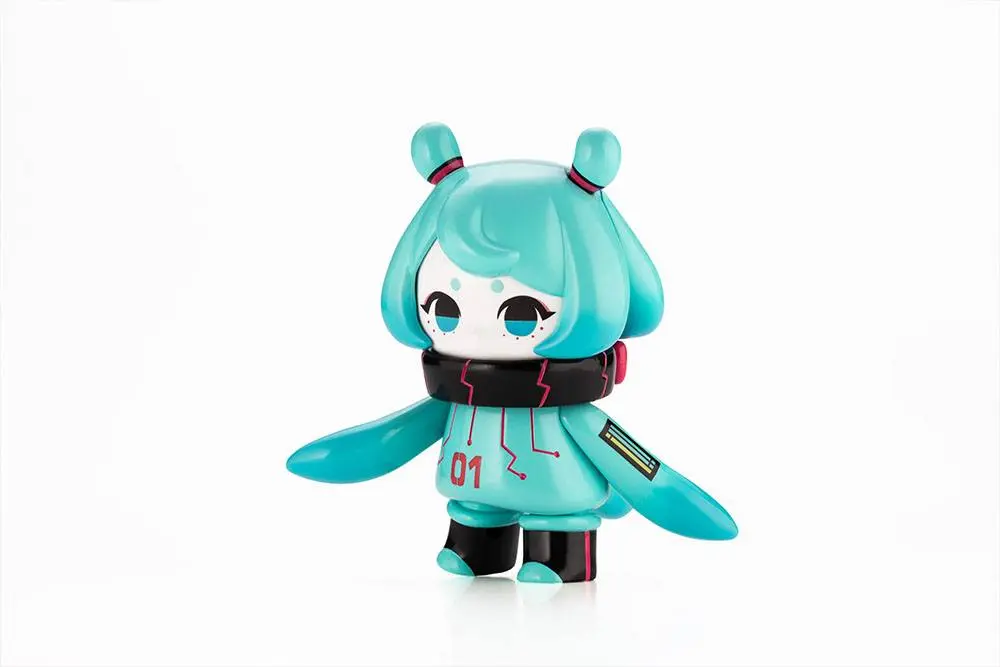 Hinomoto Heavy Industries Action Figure Ocean Exploration Robot Denshitako No. 3 Hatsune Miku Color Ver. 9 cm termékfotó